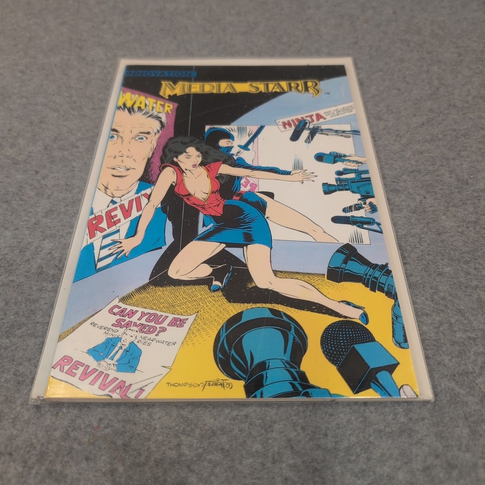 Innovation Media Starr 1 1989 Thompson Elliott Independent Comic Book NM